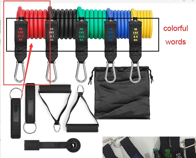 Fitness Rally Elastic Rope Resistance Band - GOOD HEALTHY BODILY