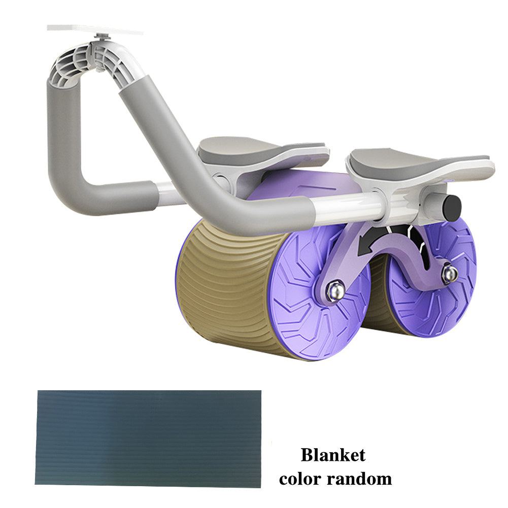 Male And Female Household 2 In 1 Exercise Belly Wheel Indoor Fitness Sports - GOOD HEALTHY BODILY