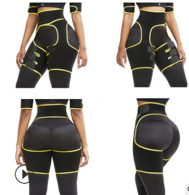 Sports Waist Belt Adjustable One-piece Girdle Leg Straps - GOOD HEALTHY BODILY
