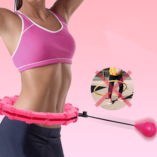 Fitness Ring Adjustable Sport Hoops Abdominal Thin Waist Exercise Detachable Massage Fitness Hoops Gym Home Training Weight Loss - GOOD HEALTHY BODILY