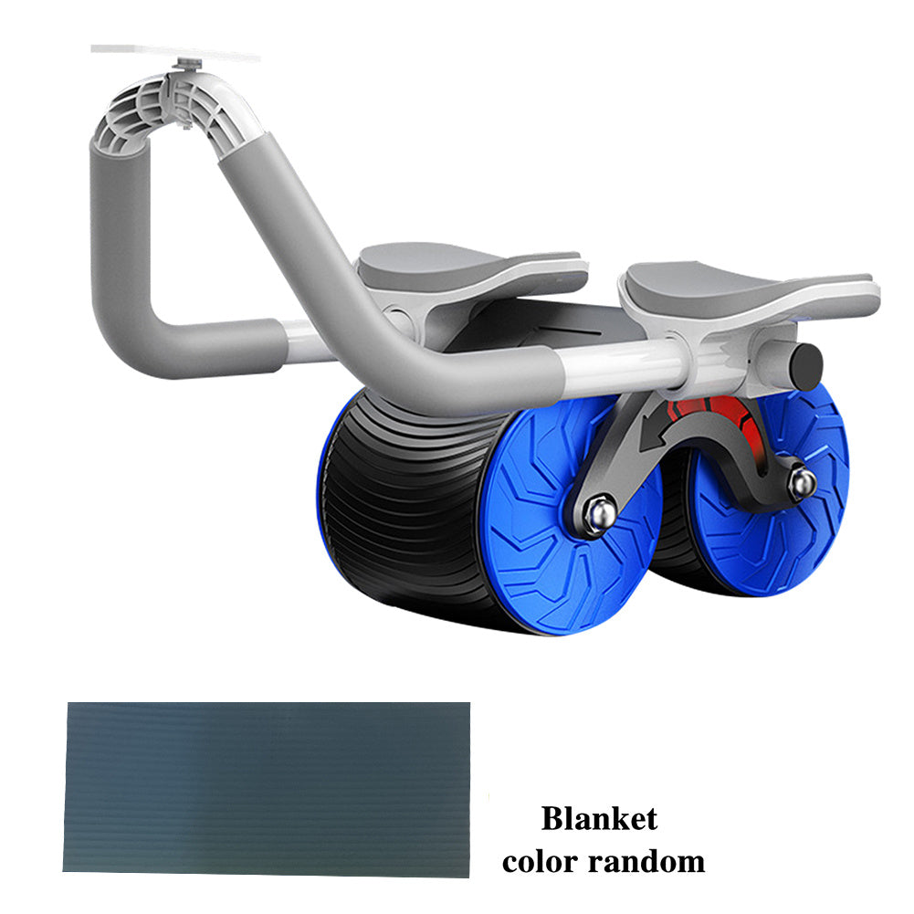 Male And Female Household 2 In 1 Exercise Belly Wheel Indoor Fitness Sports - GOOD HEALTHY BODILY