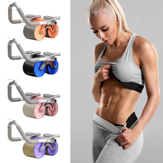 Male And Female Household 2 In 1 Exercise Belly Wheel Indoor Fitness Sports - GOOD HEALTHY BODILY